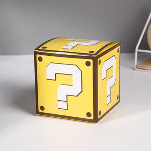 Stile coreano buon prezzo punto <span class=keywords><strong>interrogativo</strong></span> piccolo pacchetto quadrato di colore scatola cieca vendita di scatole misteriose - Product Image 3