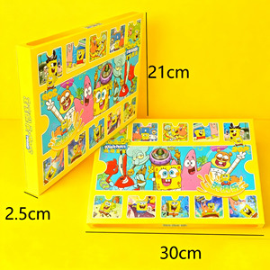 Figuras <span class=keywords><strong>de</strong></span> acción <span class=keywords><strong>de</strong></span> gran venta 20 Diseño aleatorio Raspable Dibujos animados <span class=keywords><strong>Bob</strong></span> Esponja amarilla Panel <span class=keywords><strong>de</strong></span> resina Serie <span class=keywords><strong>de</strong></span> caja ciega - Product Image 5