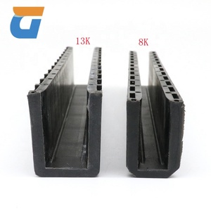 Precio de fábrica Hitachi MCA Elevator Guide Shoe Liner Diseño moderno 200*29*39*10/16 Lift Guide Shoe Insert <span class=keywords><strong>HGE</strong></span> para elevador de mercancías - Product Image 3