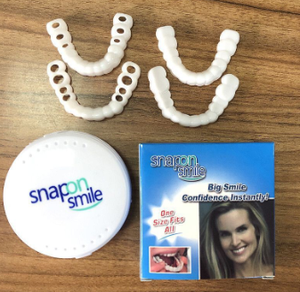 Recién llegado, venta al por mayor, <span class=keywords><strong>precio</strong></span> barato, herramienta de belleza, dientes postizos de 2 pares de chapa de dientes superiores e inferiores para una sonrisa segura y perfecta - Product Image 6