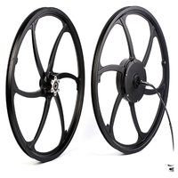 20 pouces 24/36V/48V 250w350W moteur de moyeu à engrenages sans balais moteur de moyeu de roue de vélo électrique avec roue avant