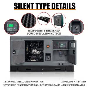 Générateur diesel silencieux 18 kW 36 kW 72 kW 220/380 V triphasé à refroidissement par eau haute efficacité pour applications marines fiable - Product Image 5