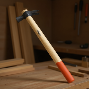 Marteau de charpentier Ttake 5087 avec manche en bois et poignée orange pour la menuiserie et le ciselage - Product Image 3