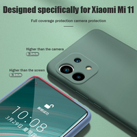 Casing Silikon Cair Beludru Asli, Pelindung Belakang untuk Xiaomi Redmi Note 10 9 8 7 Pro Max Mi 11 10 Lite Poco F1 F2 Pro X3 NFC M3