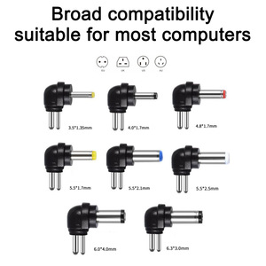 96W phổ AC/<span class=keywords><strong>DC</strong></span> xe và máy bay <span class=keywords><strong>DC</strong></span> Power Supply Adaptor 8 lời khuyên cho <span class=keywords><strong>HP</strong></span> Máy tính xách tay 12V đến 24V 5A có thể điều chỉnh Power Charger Adapter - Product Image 2