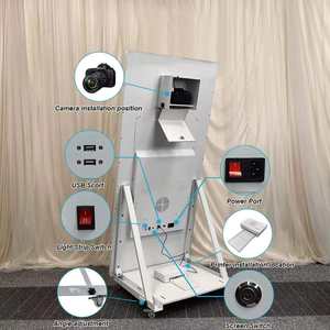 Photomaton à écran tactile de 65 pouces Photomaton à miroir magique Kiosque Photomaton Machine <span class=keywords><strong>Logiciel</strong></span> Compatible avec l'appareil photo - Product Image 3