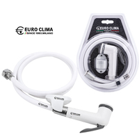 Ensemble de douche bidet EURO CLIMA blanc avec technologie de noyau en plastique