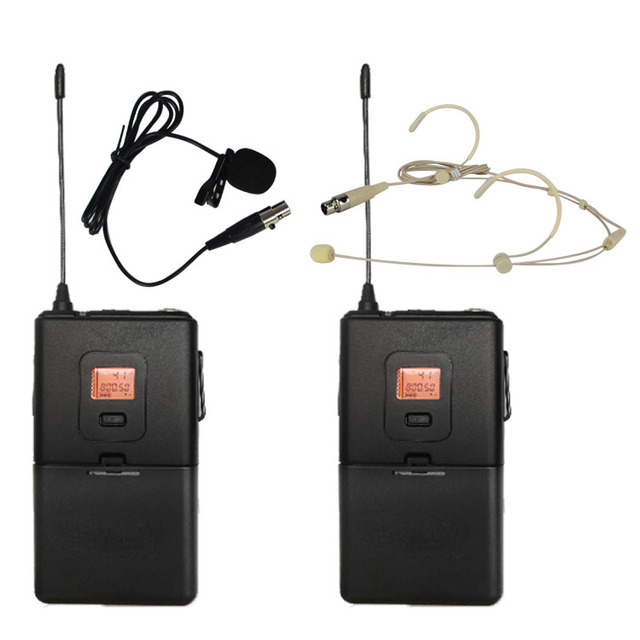 Sinbosen Microphone Transmitter Bodypack Headset Lavalier Lapel Microphone