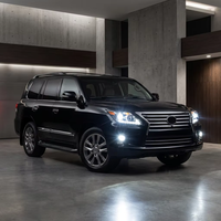 Phare avant LED Longding pour Toyota Kluger 2015-2017, ensemble de phares automatiques 6500K 24V, lentille bifocale en cristal à 5 éléments