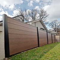 Elegant Wpc Tuinhek Groothandel Hout Fineer Gecanneleerd Wandpaneel Ontwerp Groothandel Elegant Hekwerk Trellis & Poorten
