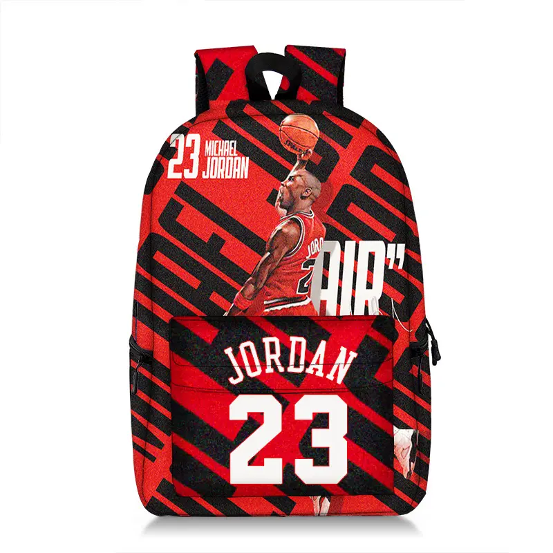 NS1017 Nouvelle Arrivée Basketball Star Sac À Dos Pour Garçons Hommes Style Coréen Mode Étudiants Sacs D'école Grande Capacité