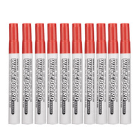 Stylos fins d'école et de bureau Marqueur de tableau blanc effaçable à sec à faible odeur en couleurs noir rouge bleu