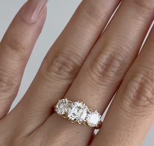 Joyería Fina Personalizada, Oro Sólido Real de 9k, 10k, 14k, 18k, Oro Rosa, Amarillo, Blanco, Diamante/Gema de Laboratorio, Fabricación en Fábrica - Product Image 3