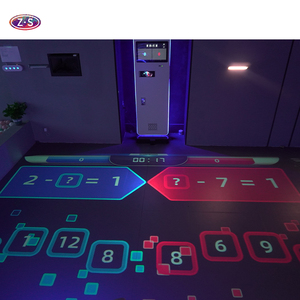 48 jeux de projection interactive au sol, jeu à pièces, <span class=keywords><strong>projecteur</strong></span> <span class=keywords><strong>interactif</strong></span> mobile pour événements d'entreprise - Product Image 5