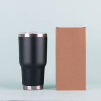 Verre à bière Bingba 30 oz en acier inoxydable 304, isolation thermique 12-24h, écologique, cadeau, en stock, revêtement par pulvérisation, vente en gros