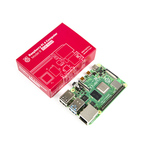 Carte de développement Raspberry Pi 4 Modèle B d'origine avec 8 Go de RAM, double la quantité de RAM du Raspberry Pi 4, avec port USB C - Product Image 1