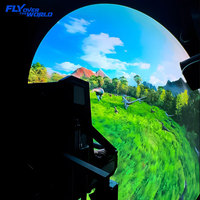 Fourniture d'usine dôme complet projection vidéo planétarium dôme couverture écran 360 degrés cinéma tente dôme théâtre projecteur