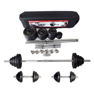 Ensemble d'haltères et de barres réglables <span class=keywords><strong>2</strong></span>-en-1 en chrome de haute qualité et à prix abordable pour l'haltérophilie, ensemble d'haltères de 50 kg - Product Image 6