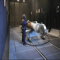 Cabine de sablage à recyclage automatique / Salle de sablage avec système de dépoussiérage