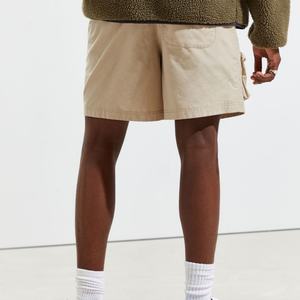 Pantalones Cortos Cargo Casuales de Verano para Hombre, de Algodón Tejido, con Múltiples Bolsillos y Cintura Elástica, al por Mayor - Product Image 4