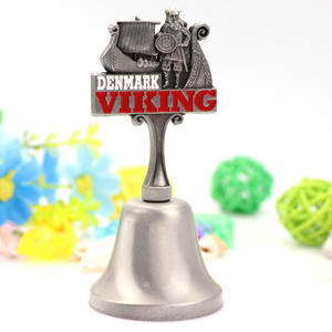 Viking Souvenirs Gift Custom Metal 3D Grabable <span class=keywords><strong>Brass</strong></span> Dinner Bell - Product Image 3