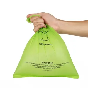 Compostable Pets Waste Bags Eco Friendly Dog Poop Bags Cornstarch Biodegradable Bags for Pets