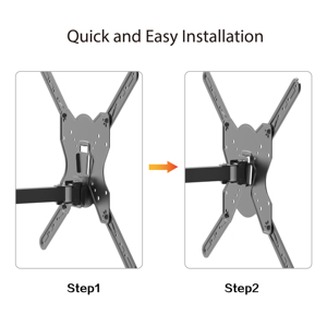 Charmount chuyển động đầy đủ TV Wall <span class=keywords><strong>Mount</strong></span> chủ <span class=keywords><strong>cantilever</strong></span> xoay nghiêng TV núi cho Max Vesa 400x400 mét cài đặt dễ dàng 26 ''55'' <span class=keywords><strong>LCD</strong></span> TV - Product Image 3