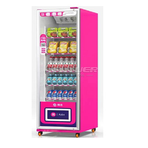 Distributeur automatique multifonctionnel d'extérieur avec éclairage LED, réfrigérateur pour boissons et aliments - Product Image 2