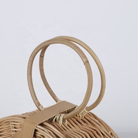 Bolsos de mimbre para mujer, bolsa de mimbre, abaca de mimbre, para verano, venta al por mayor