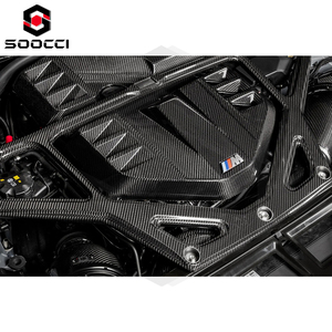 Barre de renfort de l'entre-baies moteur en fibre de carbone sèche Executive Line, mise à niveau pour BMW G80 G81 G82 G87 M3 M4 M2 style EVE - Product Image 5