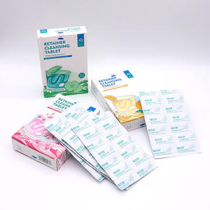 Yakeling Effervescent Orthodontic <b>Retainer</b> Cleaning Tablets Denture & Invisible Braces <b>Cleaners</b> Teeth Cleaning Filling Equipment - Product Image 2