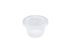 31 ans de fournisseur Petit gobelet à sauce en plastique jetable 2 oz Tasses à condiments pour portions de pouding avec couvercles, gobelets Jello Shot - Product Image 4