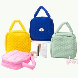 2025 New Arrival Travel Makeup Pu Leather Portable Cosmetic Organizer Storage <b>Bag</b> for Women - Product Image 6