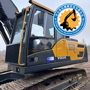 Excavadora usada en buen estado VOLVO EC220 EC210 220 240 Máquina de construcción de segunda mano Excavadoras a la venta - Product Image 4