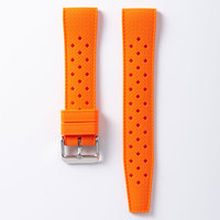 Bracelet de montre en silicone respirant 18 20 22 mm, étanche, à dégagement rapide, remplacement, vente en gros OEM ODM