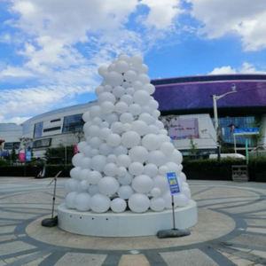 Ballon roulant pile Motif lumière arbre lumineux <span class=keywords><strong>coup</strong></span> bulles décor parc Plaza interactif ballon pile paysage lampe - Product Image 6