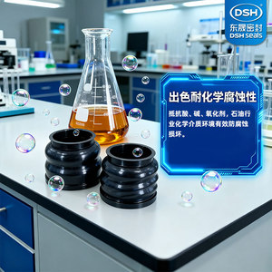 Joint d'étanchéité en caoutchouc Dsh pour l'industrie pétrolière, pièces standard 150 degrés, joint anti-poussière de forme exogène - Product Image 1