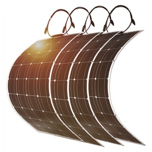 Panneaux solaires photovoltaïques flexibles mono 12V 24V 50W 80W 150W 170W 180W 200W 200 300W 400W 500W - Product Image 1