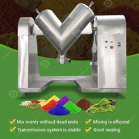Agitateur forcé lait Vh8 Vh2 supplément Miniature acier granulateur sec détergent poudre mélangeur Mini Machine pour 20kg