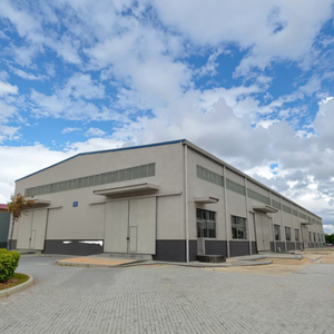 Q355 ग्रेड स्टील संरचना कार्यशाला सैंडविच पैनल गोदाम स्टील संरचना एस्‍म/बीएस प्रसंस्करण सेवा के साथ - Product Image 3