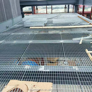 Grille en acier galvanisé pour plancher en treillis métallique pour plateforme d'entrepôt Marche d'escalier - Product Image 4