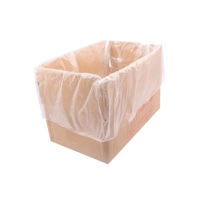 Pe Clear Gusseted Heavy Duty Poly Plastic Carton Ldpe Liner Bag