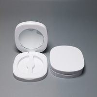 Emballage en plastique recyclable blanc mat pour faux cils Eyeliner Blush boîte liquide rouge à lèvres crème cosmétiques Mascara étui