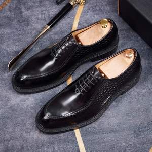 Zapatos Formales de Negocios para Hombre, Diseño Cómodo que Aumenta la Altura, Impermeables y Transpirables para Uso en Exteriores, Bodas y Ocio - Product Image 3