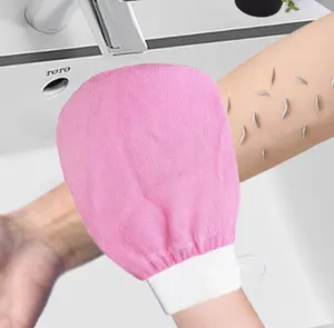 Premium Quality Kessa Exfoliating Mitt Body Scrub Glove Deep Cleansing Moroccan Exfoliating Gloves Dead Skin Remover For Body