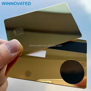 激光雕刻高级空白贸易NFC金属信用卡