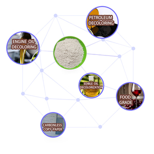 सक्रिय बेंटोनाइट सफेद ब्लीचिंग मिट्टी, खाद्य ग्रेड सूरजमुखी के लिए नारियल तेल का तेल फिल्टर रिफिन, डिकोलोनाइजिंग सोरबेंट - Product Image 6