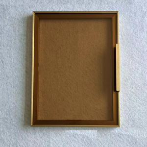 Puerta de hierro forjado de diseño moderno para la entrada del hogar, pantalla de nailon de fibra de vidrio a prueba de viento, superficie pintada de apertura lateral - Product Image 3