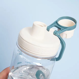 <b>Plastic</b> Big Capacity Water Bottle With Handle Environmentally Friendly Sport Running PC Water Bottles - Product Image 6