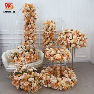 SMOOTH Hot Selling <b>Decorative</b> <b>Table</b> Garland Wedding Centerpiece Arrangement <b>Decoration</b> Ball Artificial Flower Centerpieces - Product Image 5